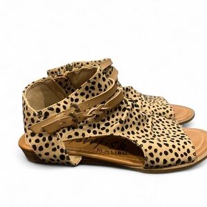Blowfish Malibu Leopard Print Sandals